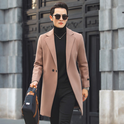 НОВО стилно мъжко палто в пет цвята