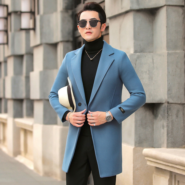 НОВО стилно мъжко палто в пет цвята