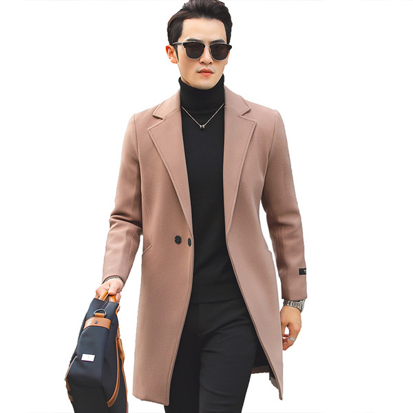 НОВО стилно мъжко палто в пет цвята