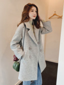 Стилно  дамско палто в три цвята