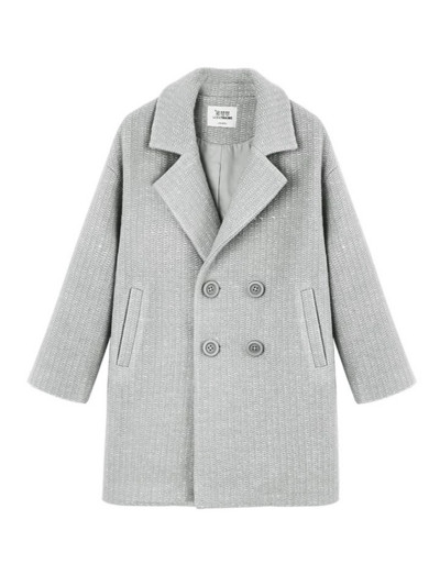 Стилно  дамско палто в три цвята