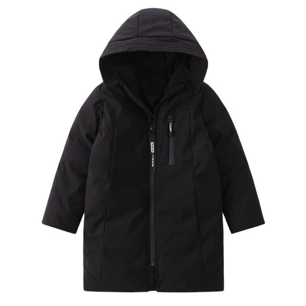 Небрежно детско дълго яке за момчета в два цвята