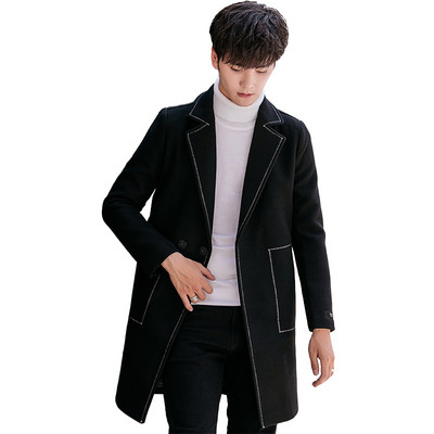 Ново елегантно мъжко палто в четири цвята