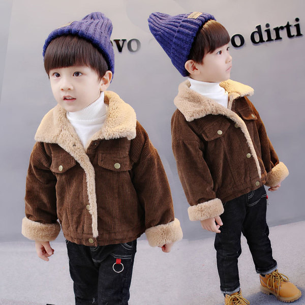 Eжедневно детско яке за момчета с мека потплата в два цвята