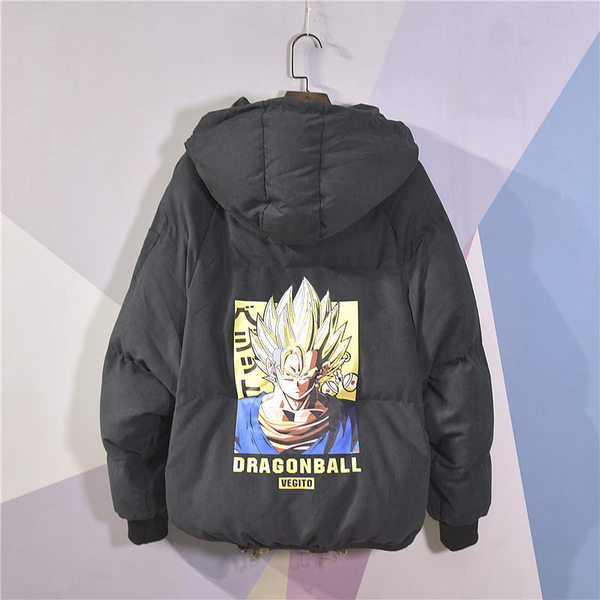 Спортно-ежедневно зимно яке с качулка и цветна апликация в два цвята 