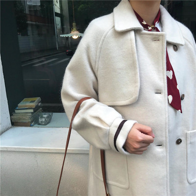 Зимно дамско палто широк модел в три цвята