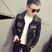 ХИТ Актуално мъжко яке от еко кожа в два модела