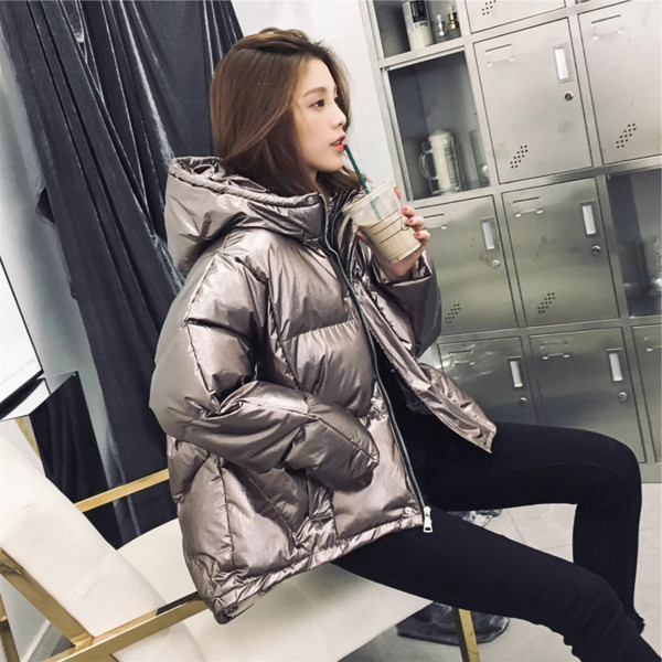 Дамско яке в четири цвята с качулка