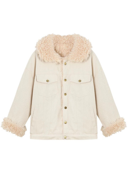 Дамско стилно яке с мека подплата в три цвята