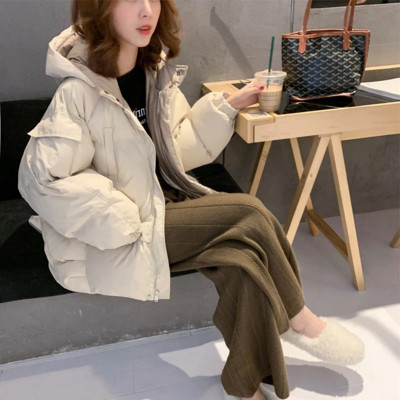 Дамско яке с качулка в бял и жълт цвят