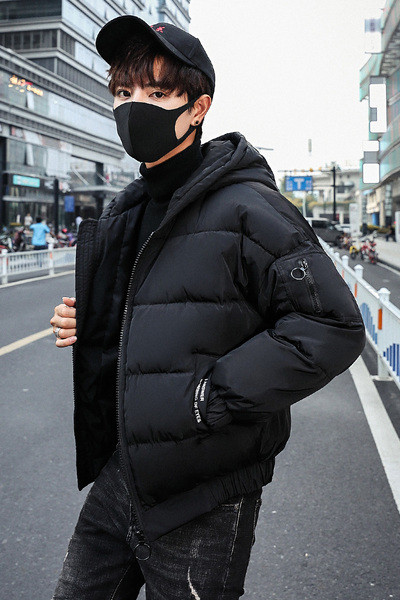 Спортно-ежедневно мъжко яке с камуфлажен десен в няколко цвята 