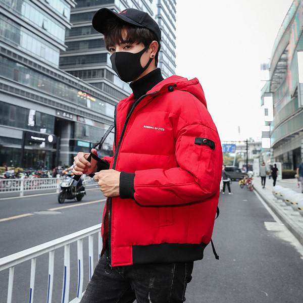 Спортно-ежедневно мъжко яке с камуфлажен десен в няколко цвята 