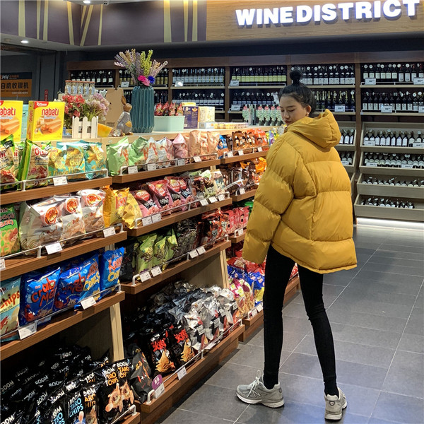 Зимно дамско яке широк модел с качулка в три цвята