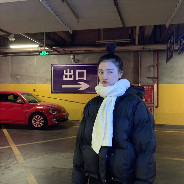 Зимно дамско яке широк модел с качулка в три цвята