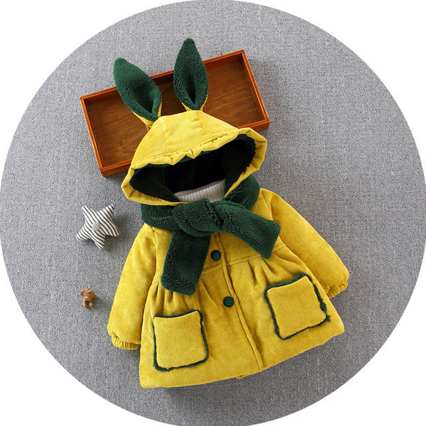 Стилно детско яке с 3D елементи в два цвята