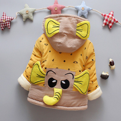 Aктуално детско яке с 3D елементи в четири цвята