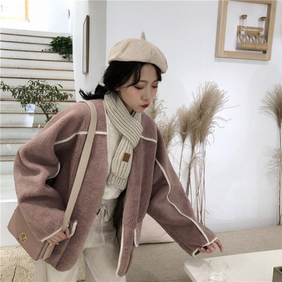 Модерно дамско късо яке в три цвята