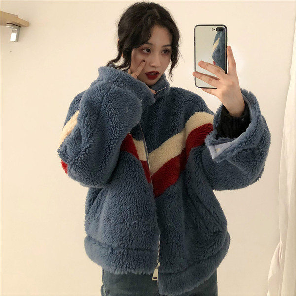 Ежедневно дамско яке - широк модел в два цвята