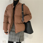 Ежедневно дамско зимно яке къс модел в няколко цвята