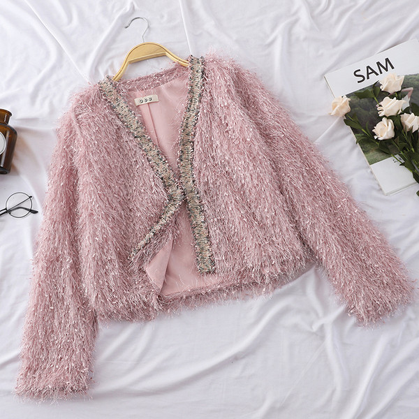 Стилна дамско къса жилетка в различни цветове