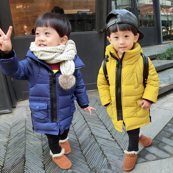 Moдерно детско семпло яке за момчета в два цвята