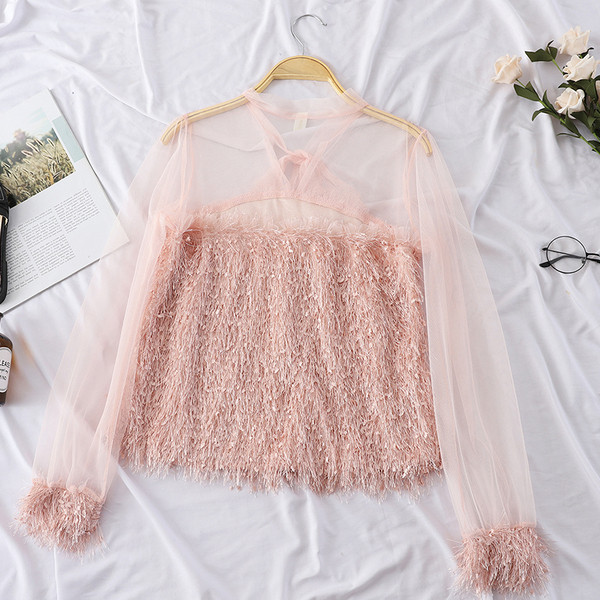 Модерна дамска риза в различни цветове