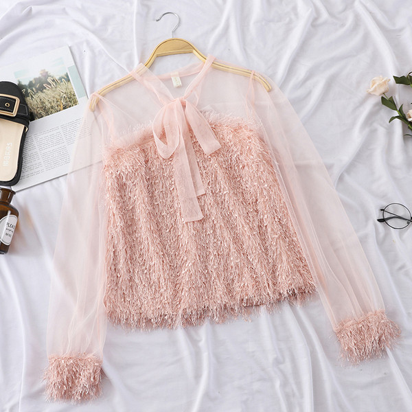 Модерна дамска риза в различни цветове