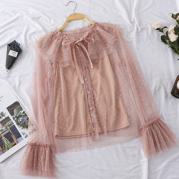 Стилна дамска риза в няколко цвята