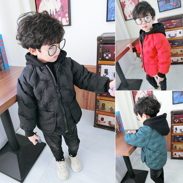 Детско семпло яке в три цвята