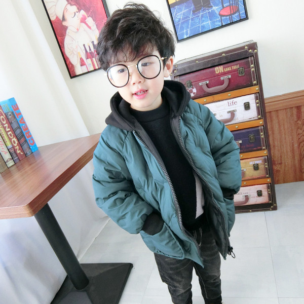 Детско семпло яке в три цвята