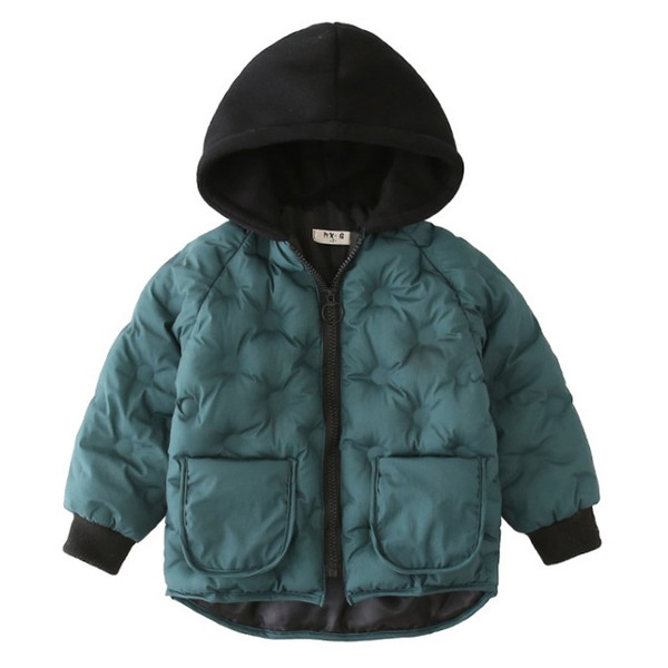 Детско семпло яке в три цвята