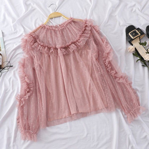 Актуална дамска риза в няколко цвята