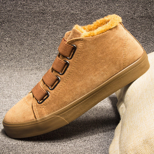 Модерни мъжки зимни обувки за мъже в три цвята