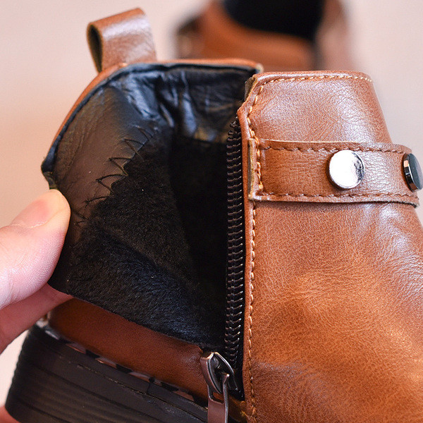 Стилни детски боти за момичета в няколко цвята