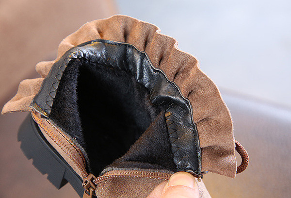 Модерни детски боти за момичета в три цвята