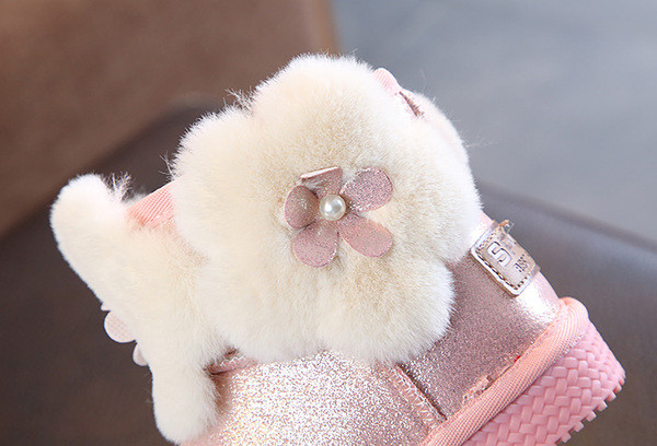 Детски зимни боти за момичета в три цвята