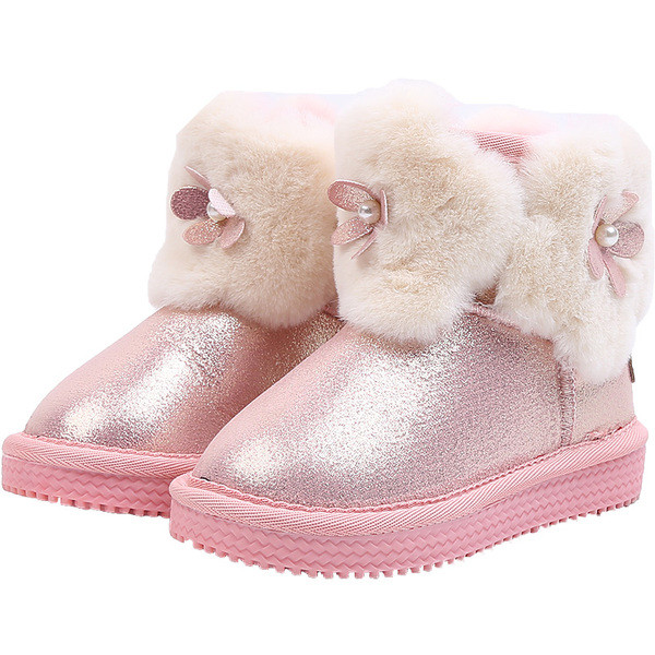 Детски зимни боти за момичета в три цвята