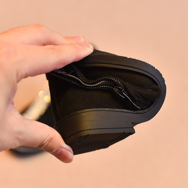 Детски боти за  момичета в три цвята