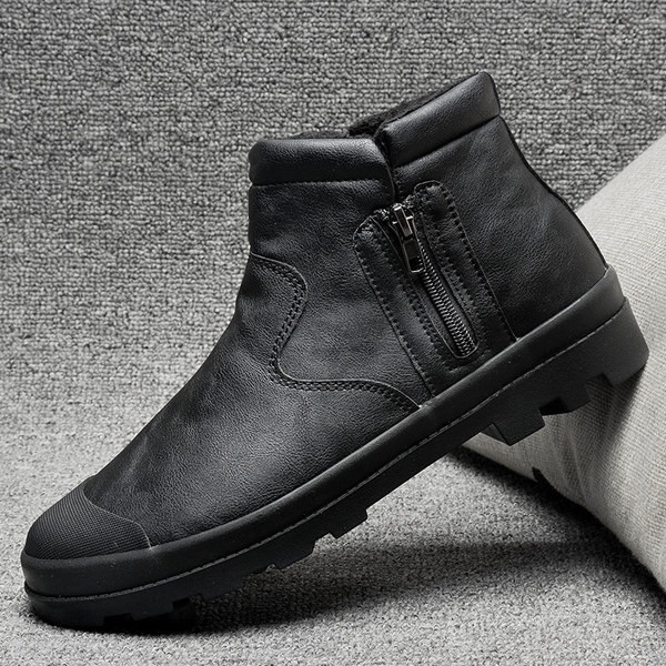 Модерни мъжки боти с цип в няколко цвята