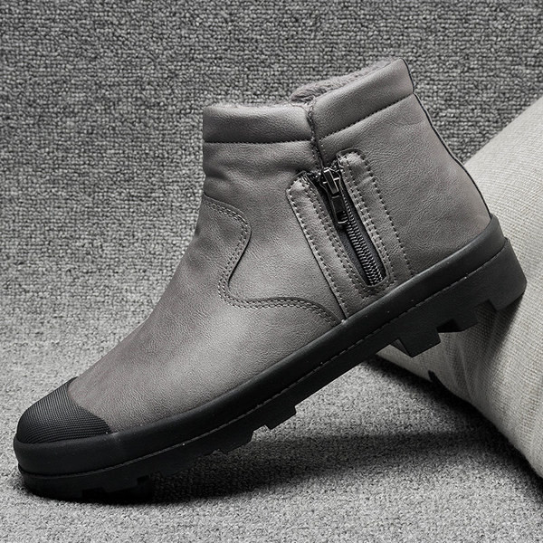 Модерни мъжки боти с цип в няколко цвята