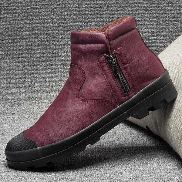 Модерни мъжки боти с цип в няколко цвята