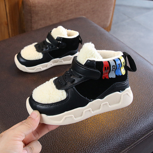 Зимни детски кецове за момчета с топла подлата в два цвята