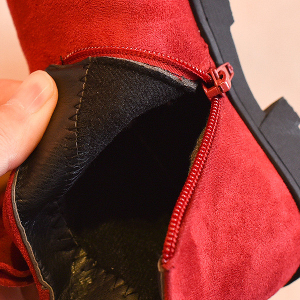 Детски модерни боти с панделка в три цвята