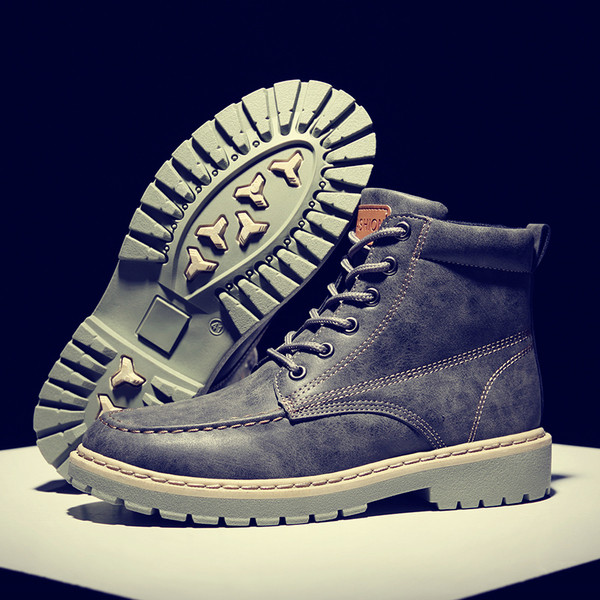 Мъжки стилни ботуши в три цвята