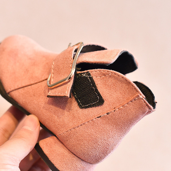 Детски боти за момичета  в три цвята