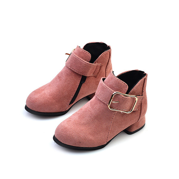 Детски боти за момичета  в три цвята