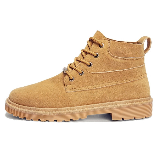 Елегантни мъжки ботуши от еко велур в три цвята