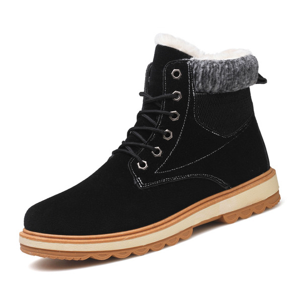 Елегантни мъжки ботуши с мека потплата в три цвята