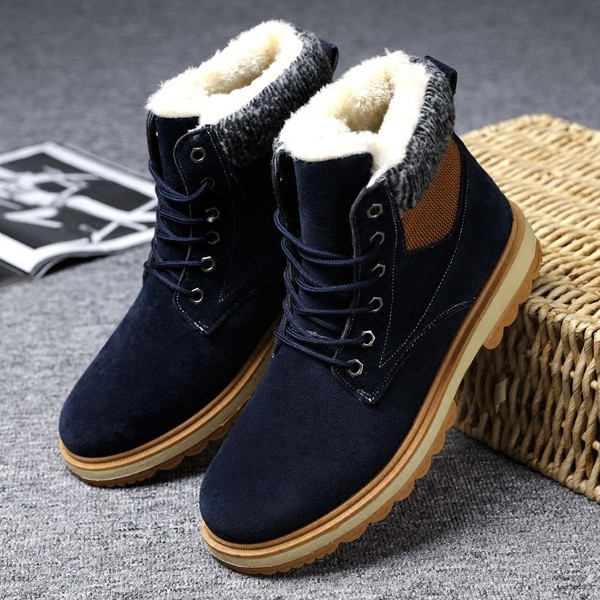 Елегантни мъжки ботуши с мека потплата в три цвята