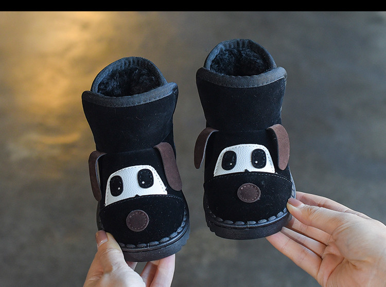 Детски боти за момчета с 3D елемент в три цвята